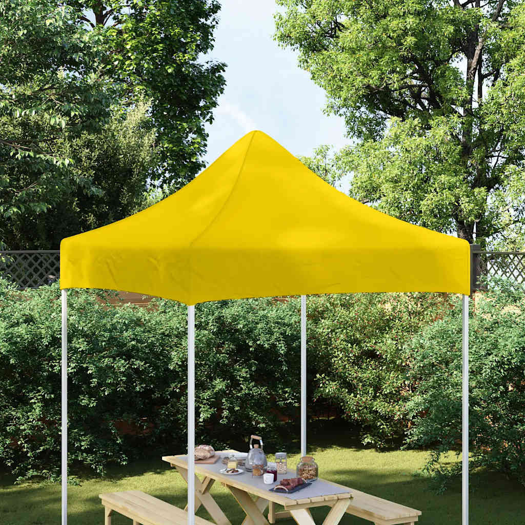vidaXL Partyzelt-Dach 2x2 m Gelb 270 g/m²