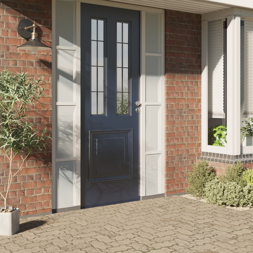 vidaXL Fensterfolie Milchweiß 90x500 cm PVC