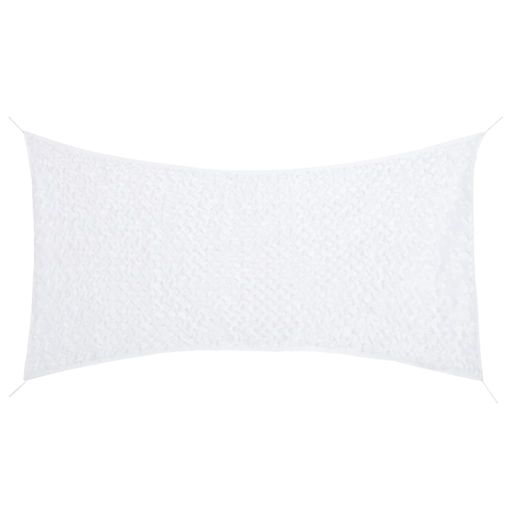 vidaXL Tarnnetz mit Aufbewahrungstasche 292x213 cm Weiß