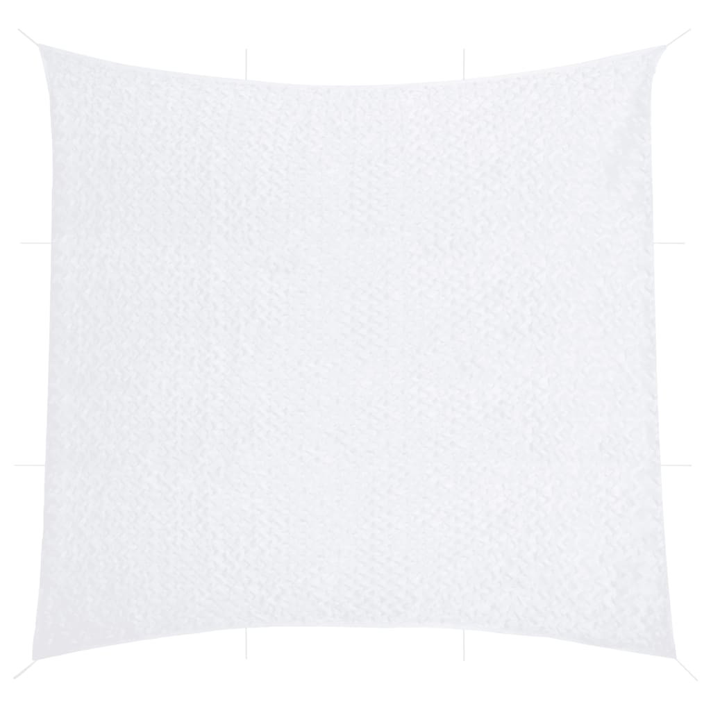 vidaXL Tarnnetz mit Aufbewahrungstasche 614x581 cm Weiß
