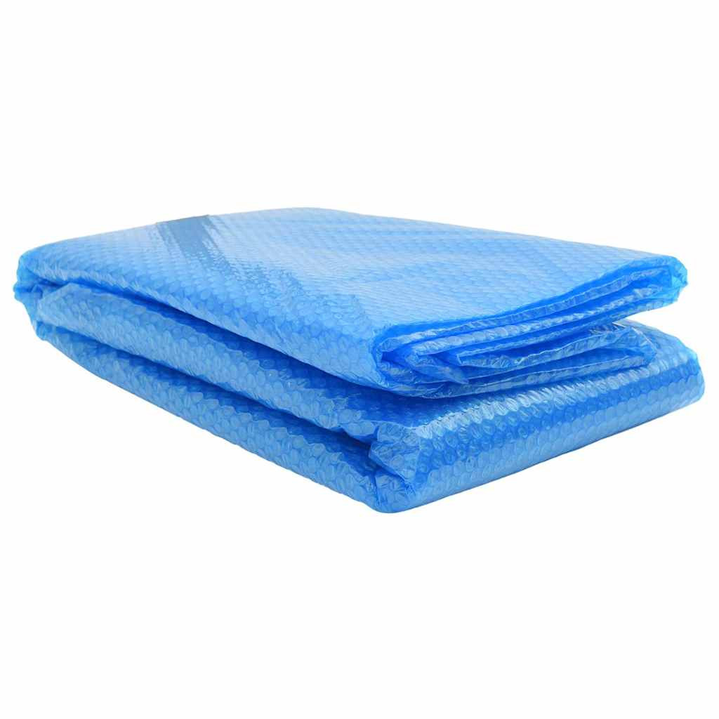 Rechteckige Pool-Abdeckung PE Blau 732 x 366 cm