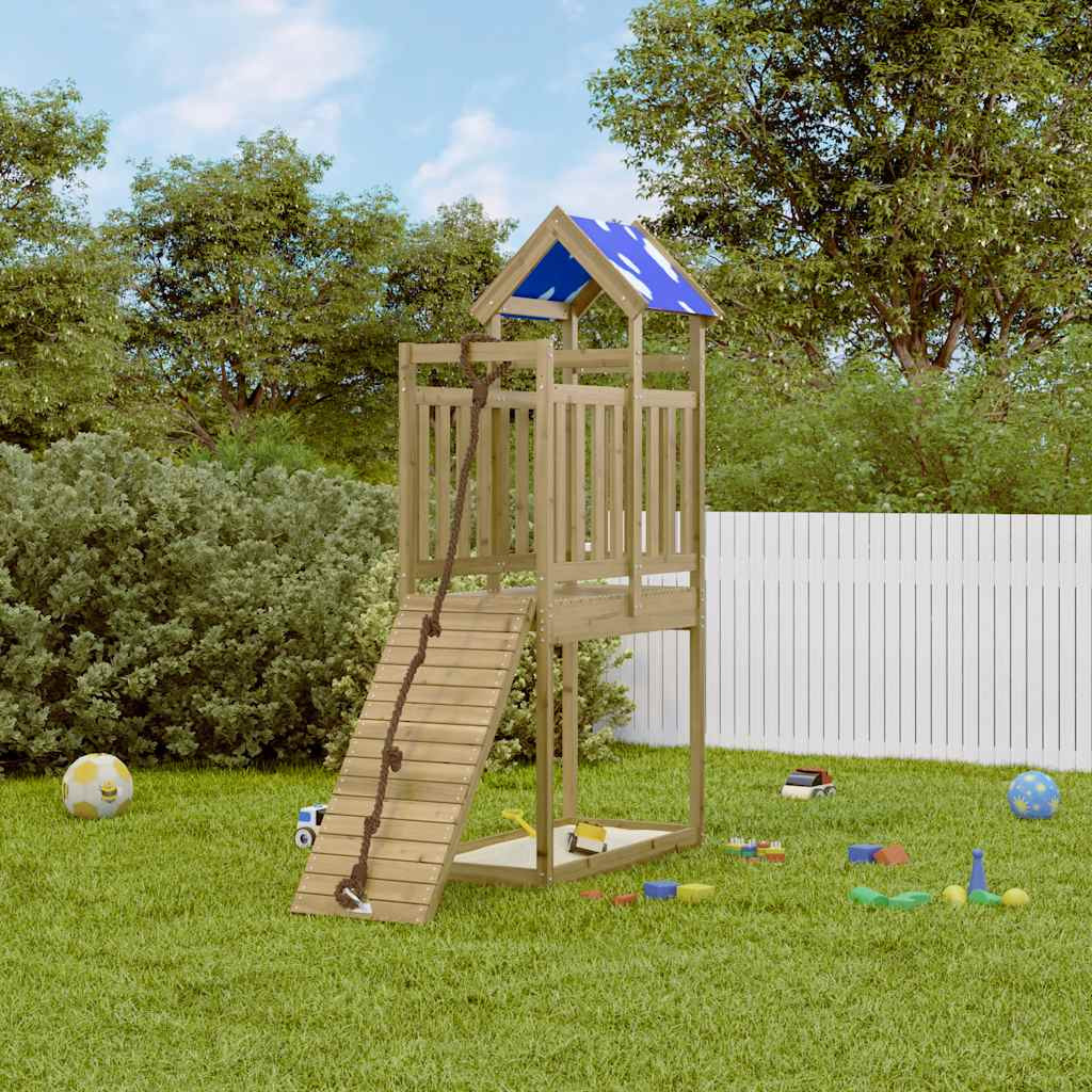 vidaXL Spielturm Imprägniertes Kiefernholz