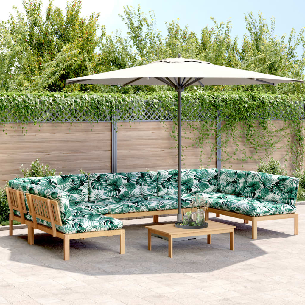vidaXL 6-tlg. Garten-Sofagarnitur aus Paletten mit Kissen Akazienholz