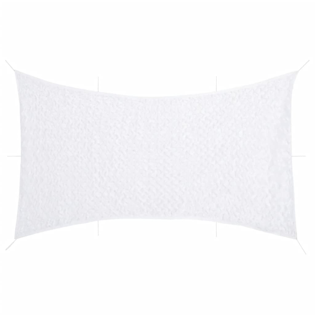 vidaXL Tarnnetz mit Aufbewahrungstasche 724x515 cm Weiß