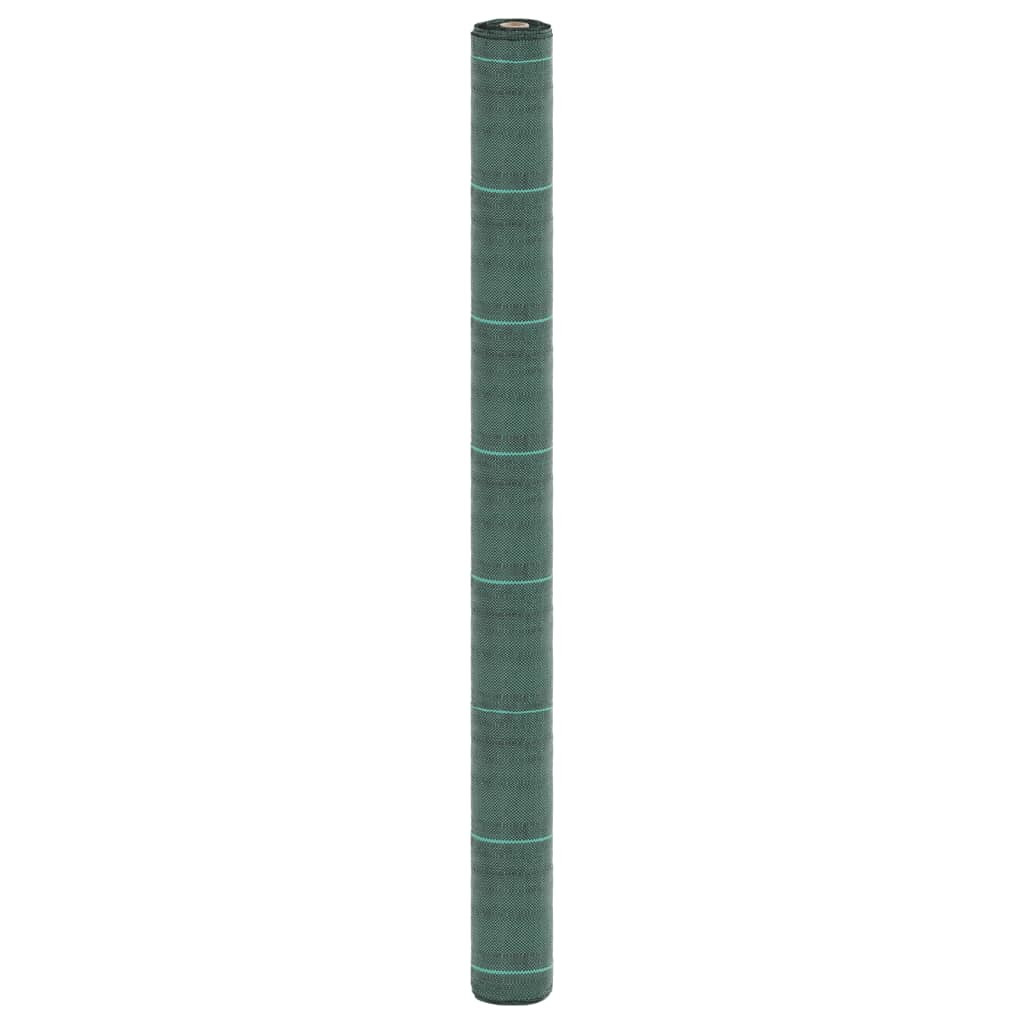vidaXL Unkrautvlies Grün 1,5x50 m PP