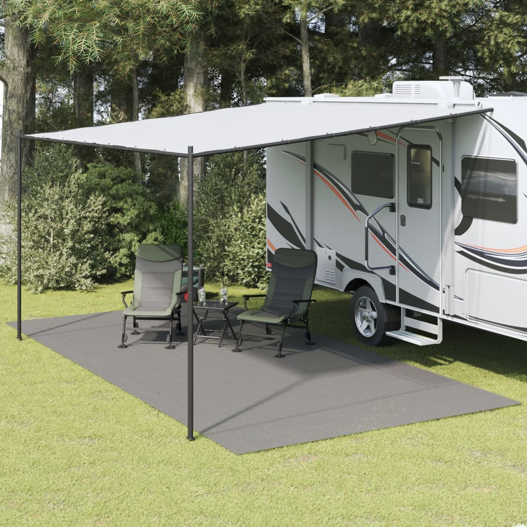 vidaXL Zeltteppich Anthrazit 6x3 m
