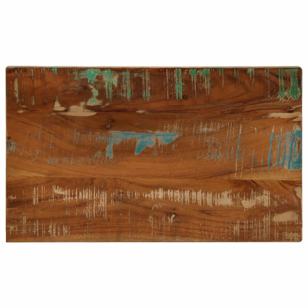 vidaXL Tischplatte 40x30x3,8 cm Rechteckig Altholz Massiv