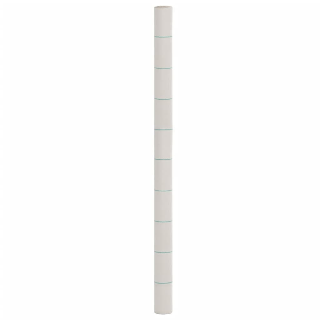 vidaXL Unkrautvlies Weiß 2x50 m PP