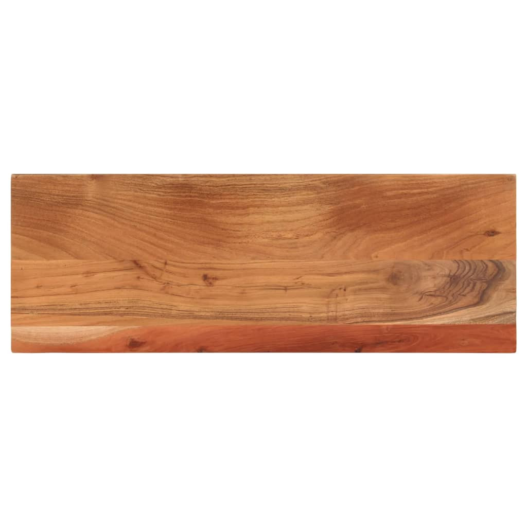 vidaXL Tischplatte 90x30x3,8 cm Rechteckig Massivholz Akazie