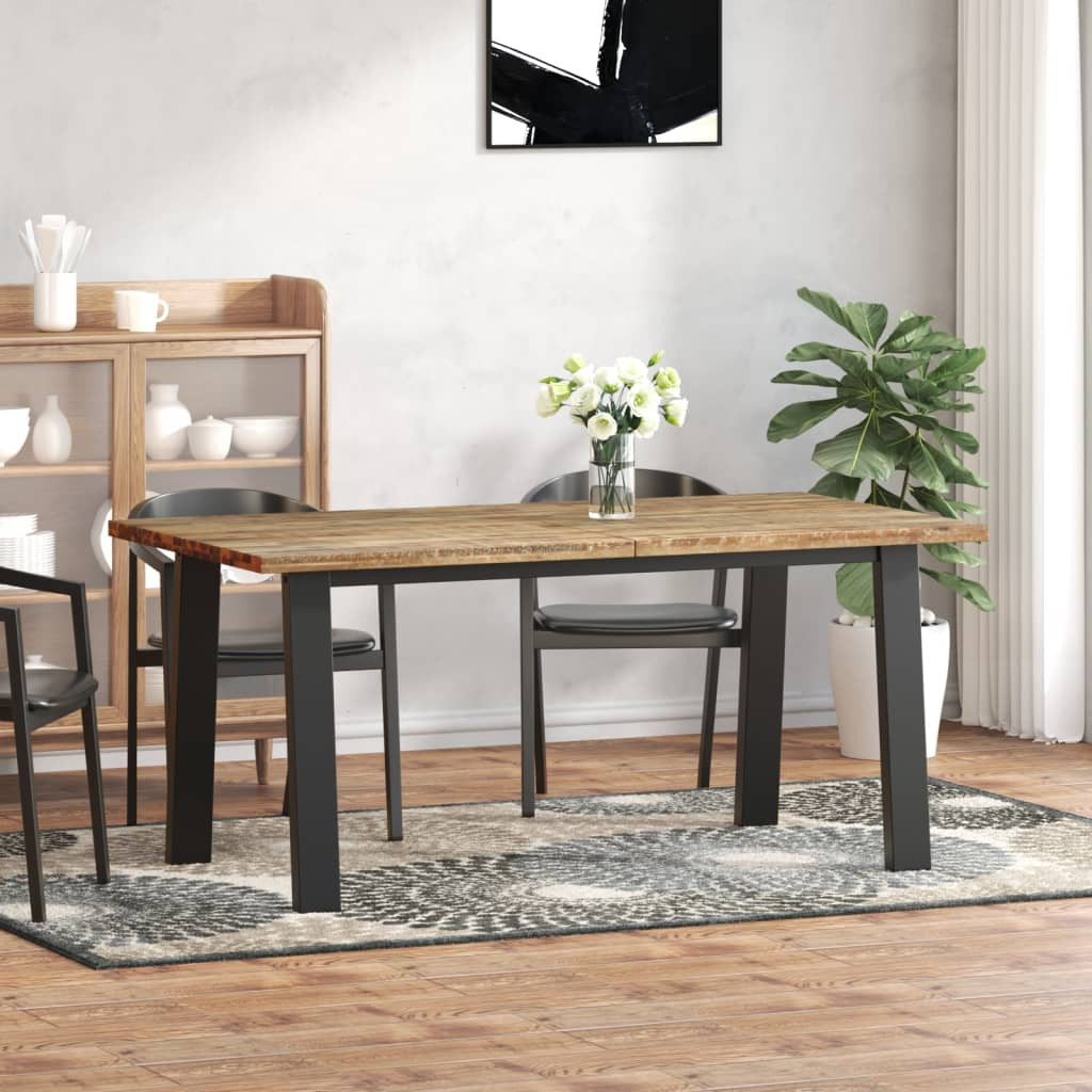 vidaXL Esstisch Massivholz Akazie 170x90 cm