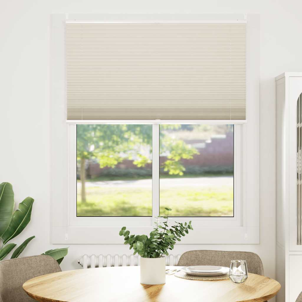 Plissee Faltrollo Rollo Plisseerollo 100x150cm Creme