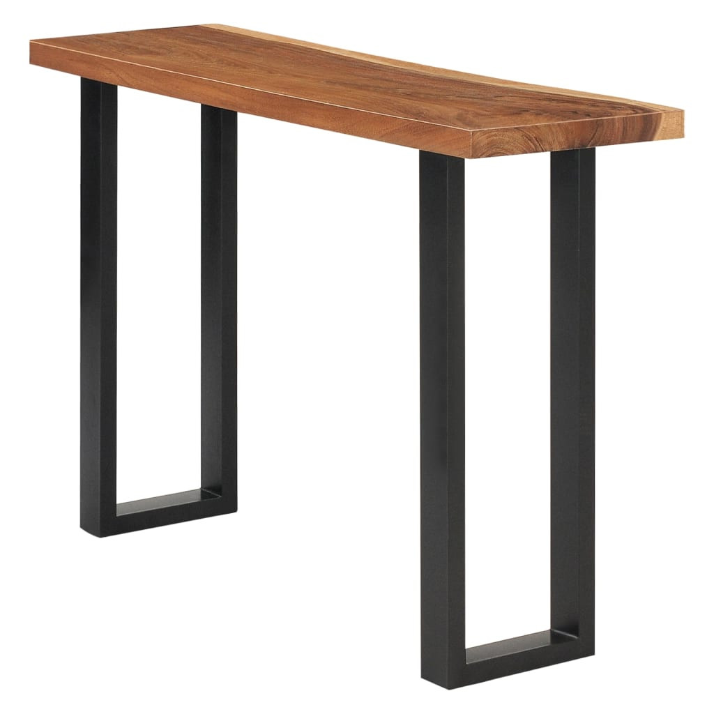 vidaXL Konsolentisch Suar-Holz Massiv 110 x 35 x 75 cm