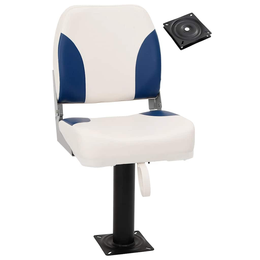vidaXL Bootssitz mit Podest 360° Drehbar
