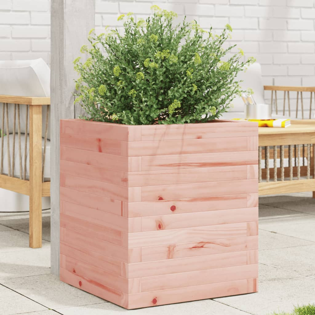 vidaXL Pflanzkübel 40x40x46 cm Massivholz Douglasie