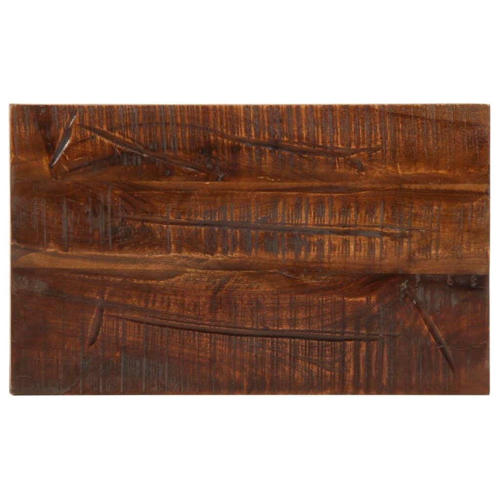 vidaXL Tischplatte 50x20x3,8 cm Rechteckig Altholz Massiv