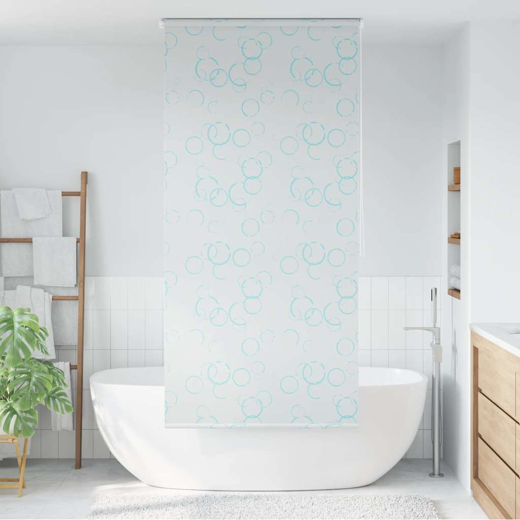 vidaXL Duschrollo 120x240 cm Blasenmuster