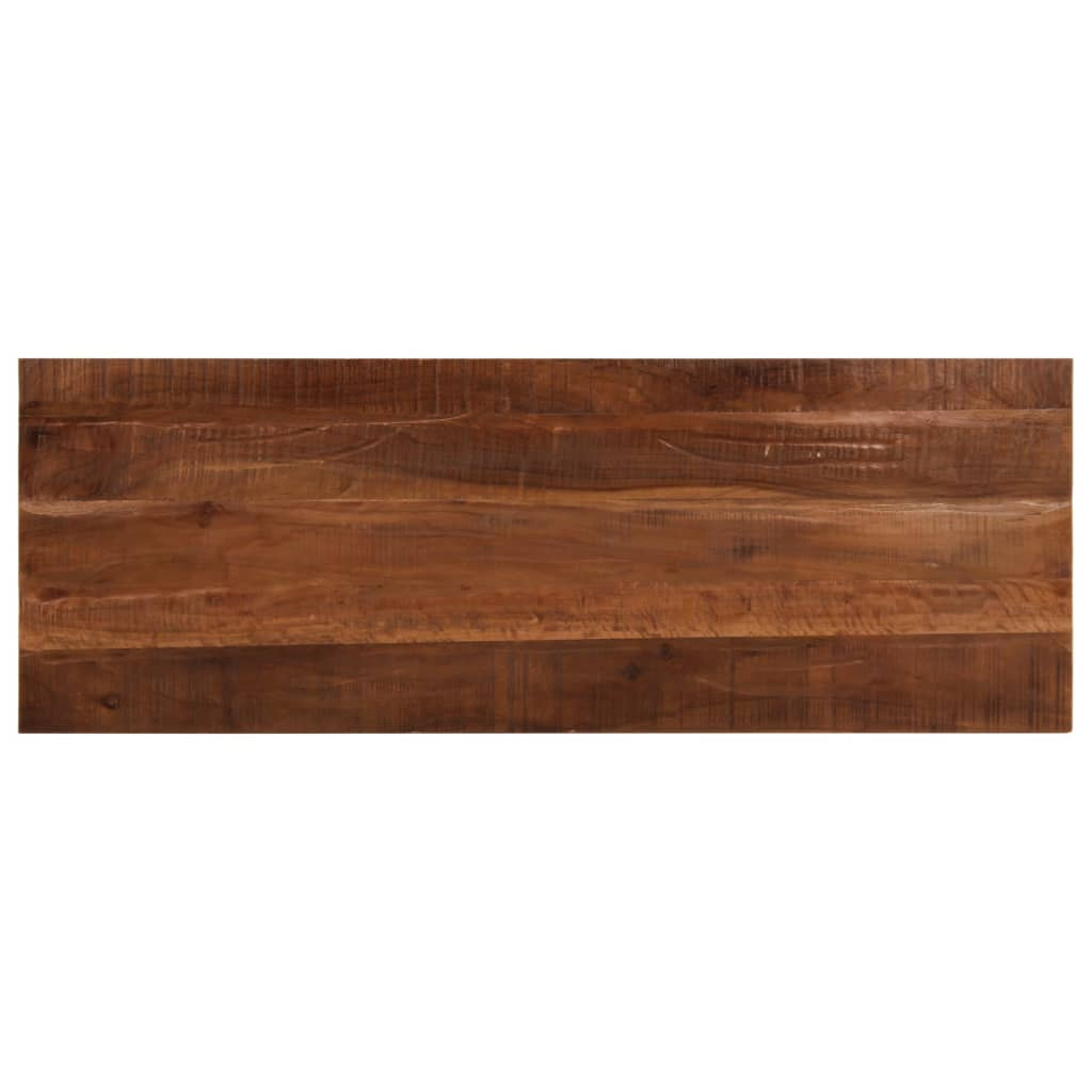 vidaXL Tischplatte 140x50x2,5 cm Rechteckig Altholz Massiv