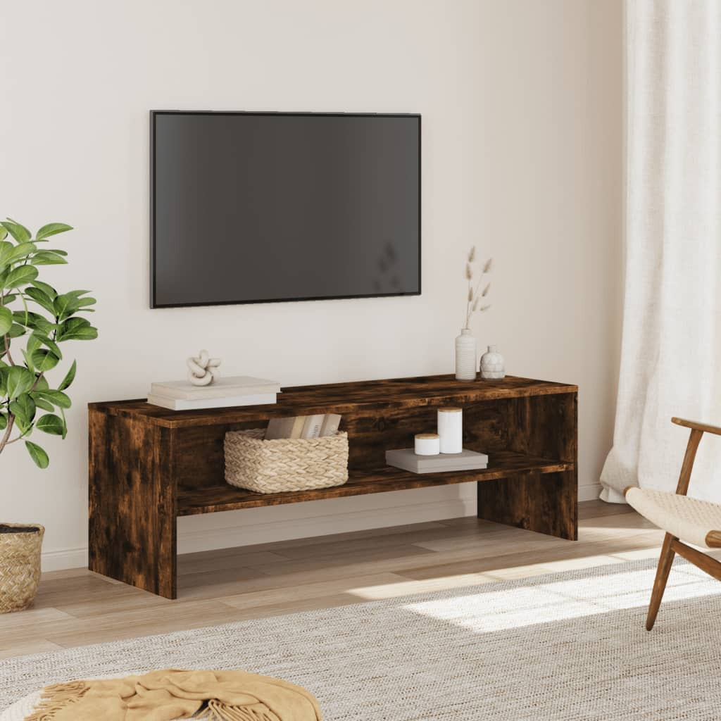 vidaXL TV-Schrank Räuchereiche 120x40x40 cm Holzwerkstoff