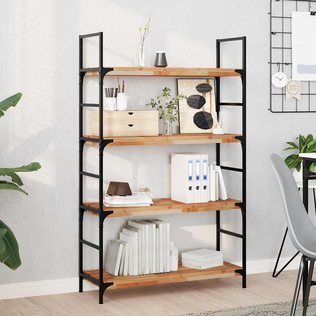 vidaXL Schweberegale 3 Stk. 100x30x4 cm Massivholz Akazie Ölbehandelt