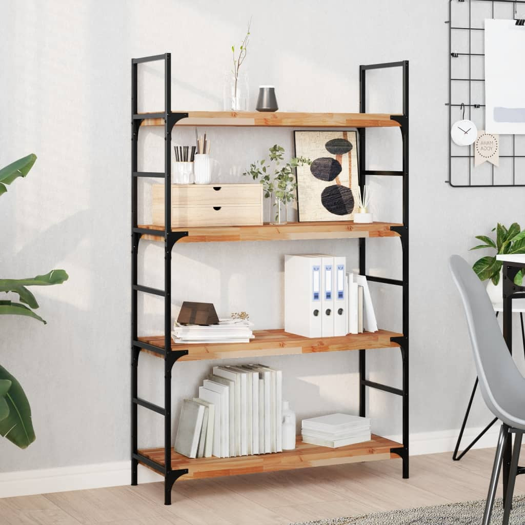 vidaXL Schweberegal 100x30x4 cm Massivholz Akazie Ölbehandelt