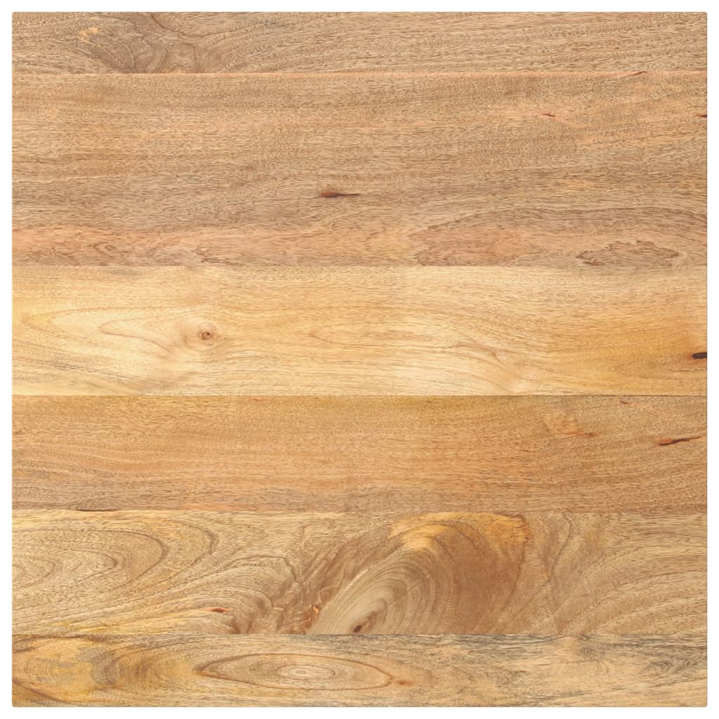 vidaXL Tischplatte 80x80x3,8 cm Quadratisch Massivholz Mango