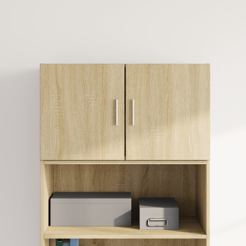 vidaXL Wandschrank Sonoma-Eiche 70x42,5x40 cm Holzwerkstoff