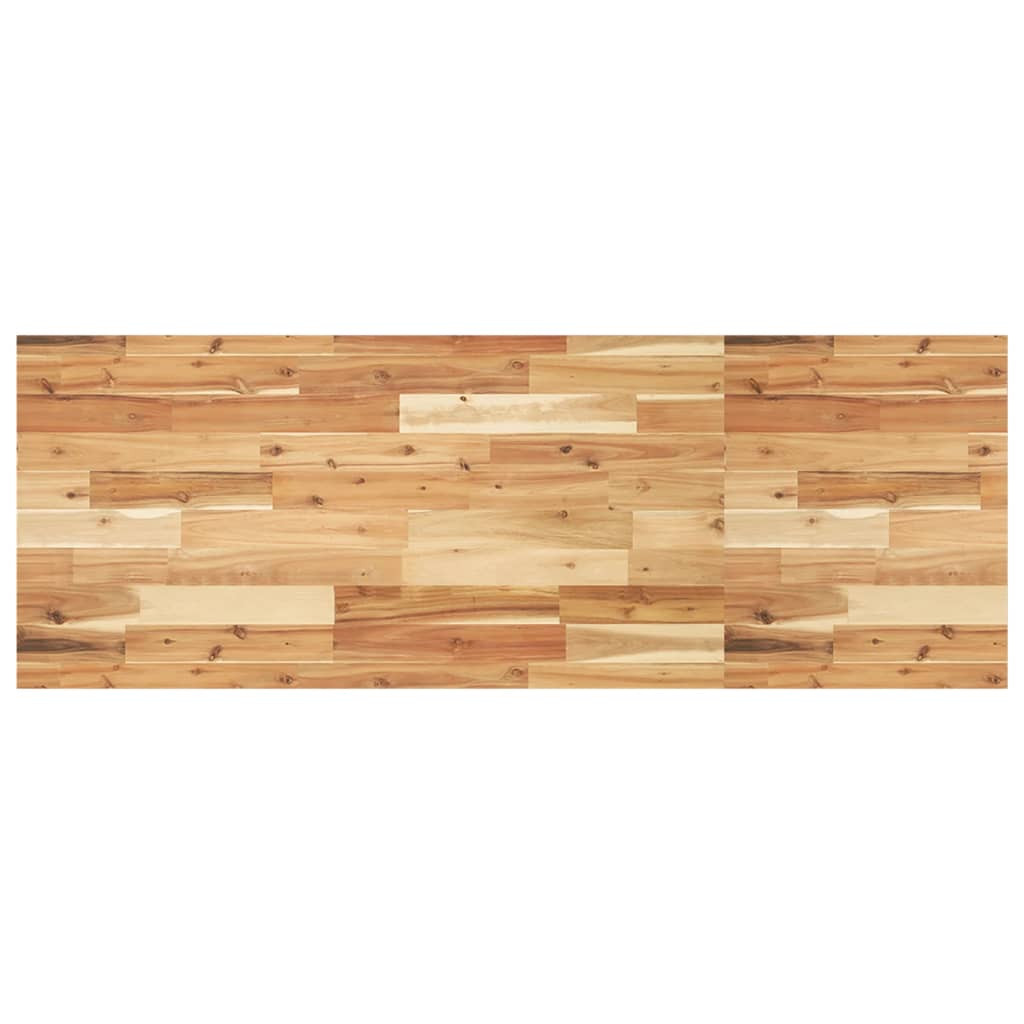 vidaXL Waschtischplatte Ölbeschichtung 140x50x2 cm Massivholz Akazie