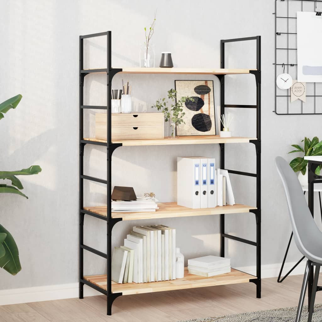 vidaXL Schweberegal 100x40x2 cm Massivholz Akazie Unbehandelt