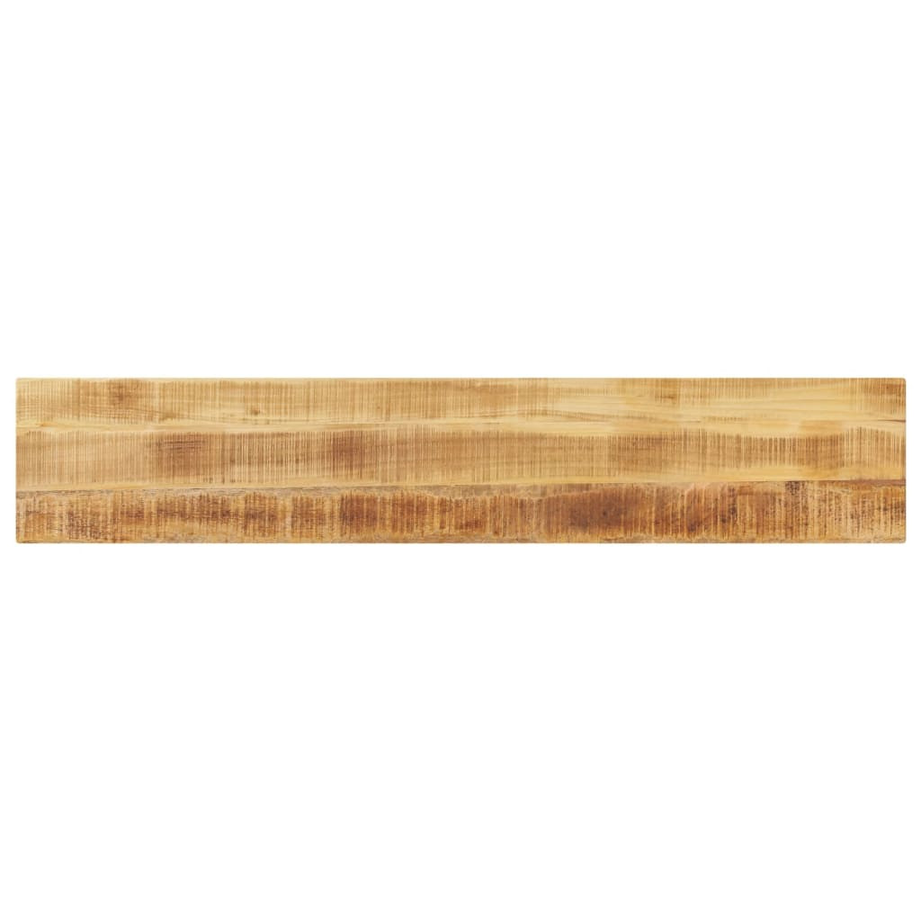vidaXL Tischplatte 140x40x2,5 cm Rechteckig Raues Massivholz Mango
