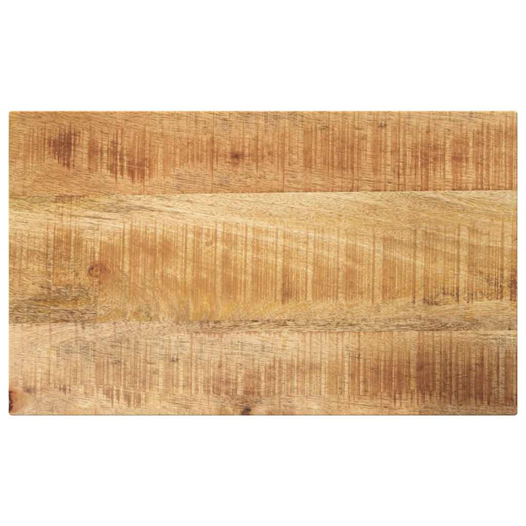 vidaXL Tischplatte 60x20x2,5 cm Rechteckig Raues Massivholz Mango