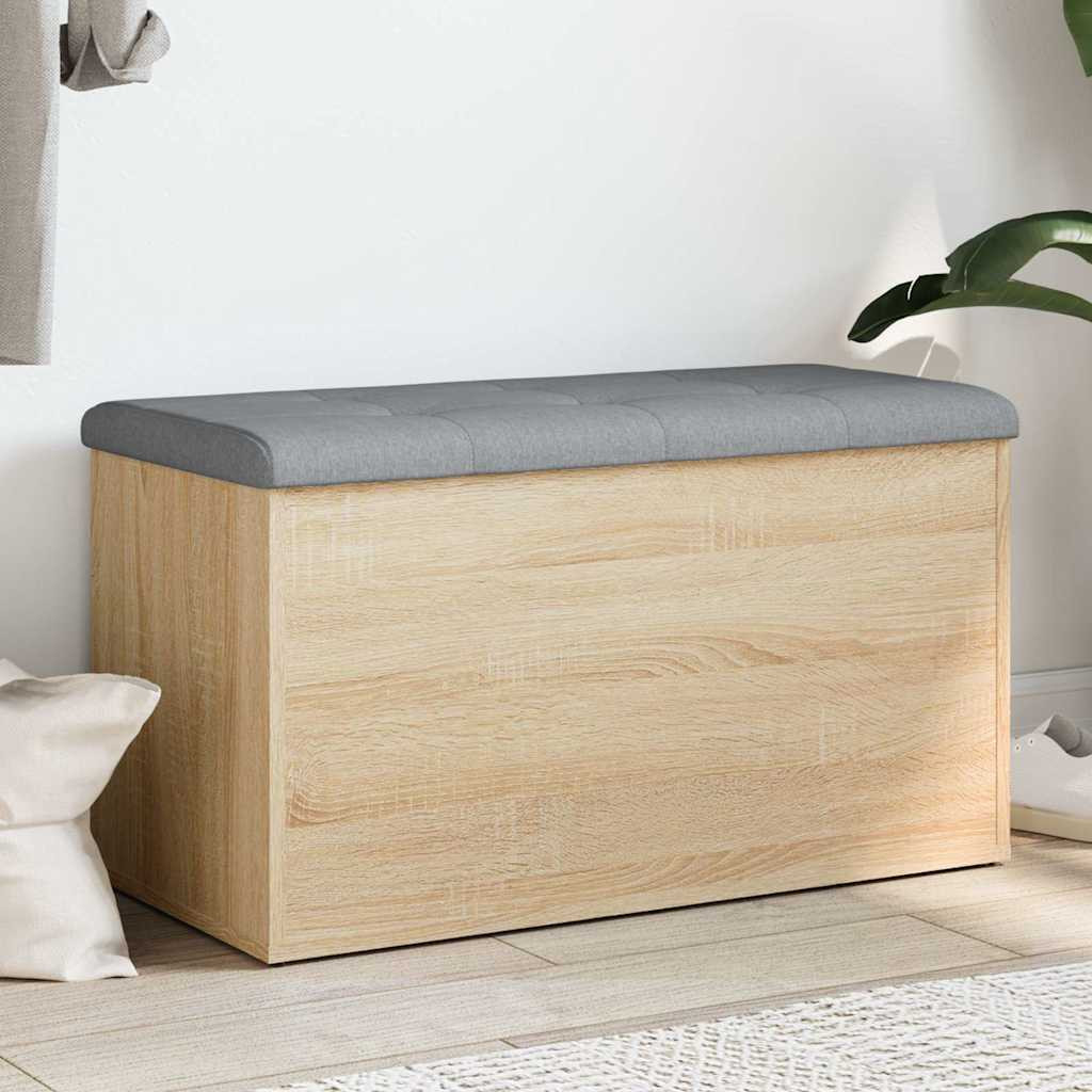 vidaXL Aufbewahrungsbank Sonoma-Eiche 82 x 42 x 45 cm Holzwerkstoff