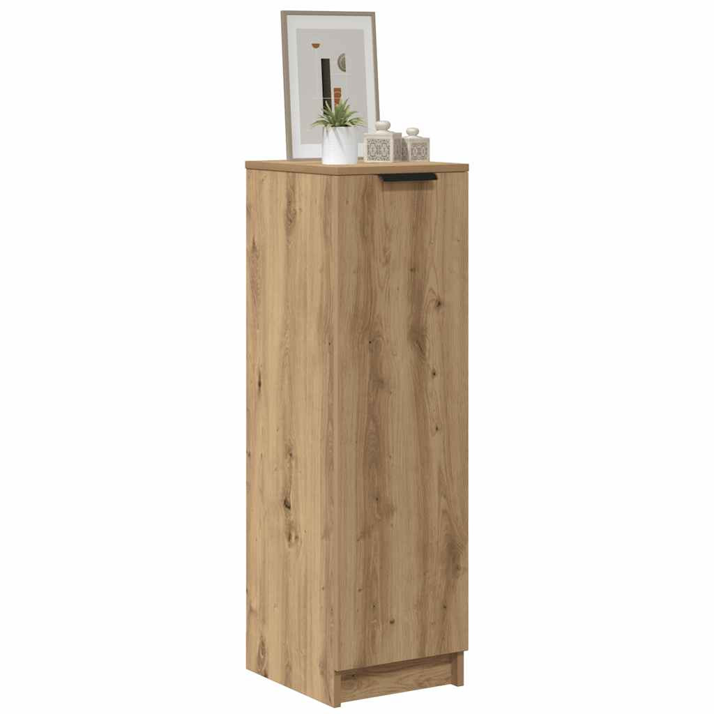 vidaXL Schuhschrank Artisan-Eiche 29,5x35x100,5 cm Holzwerkstoff