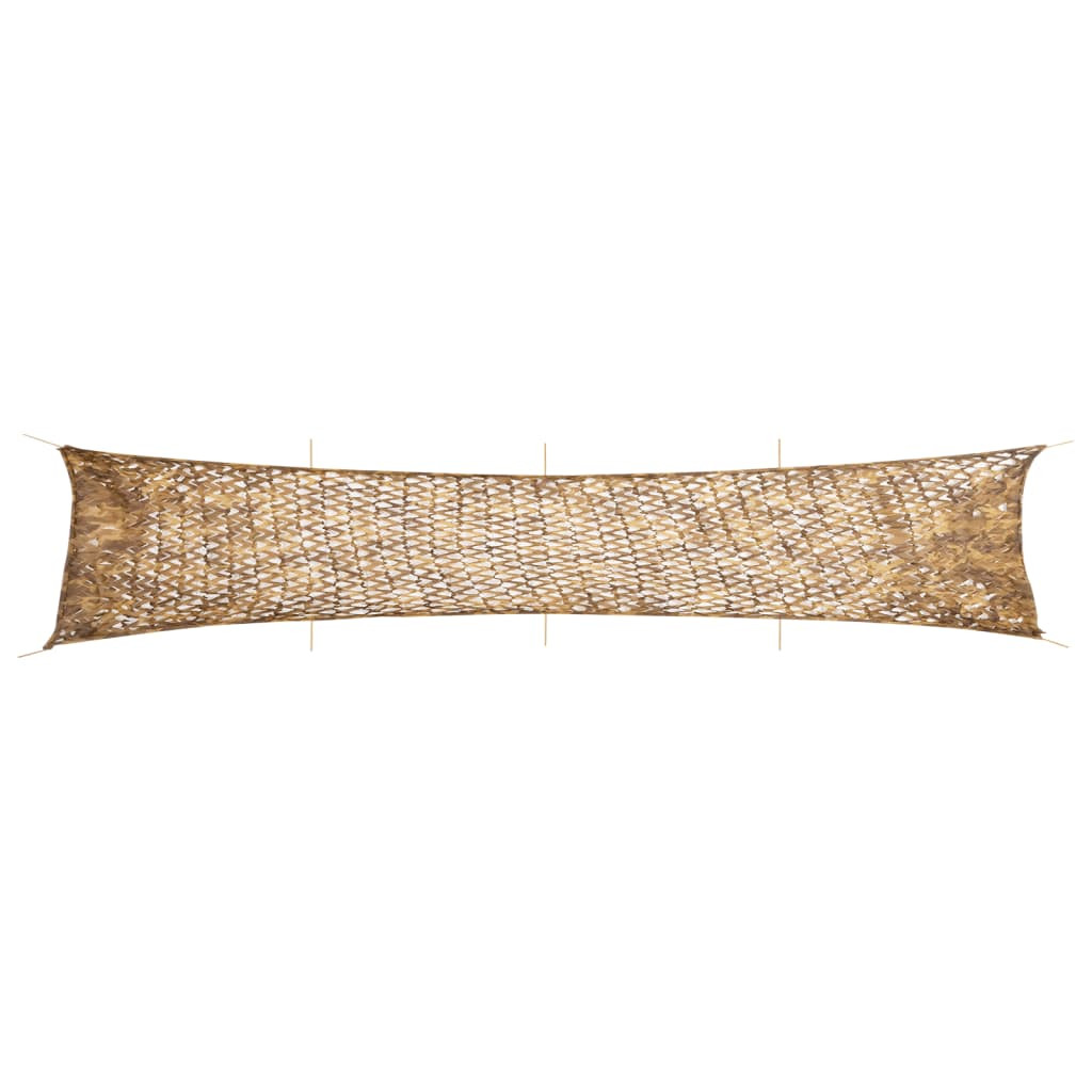 vidaXL Tarnnetz mit Aufbewahrungstasche 844x142 cm Sandfarbe