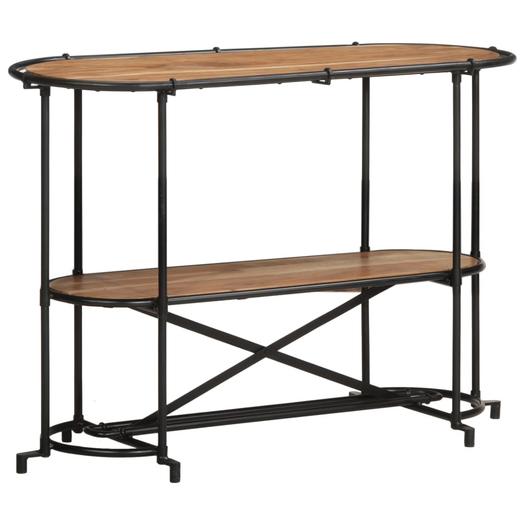 vidaXL Konsolentisch 110x42x76 cm Massivholz Akazie