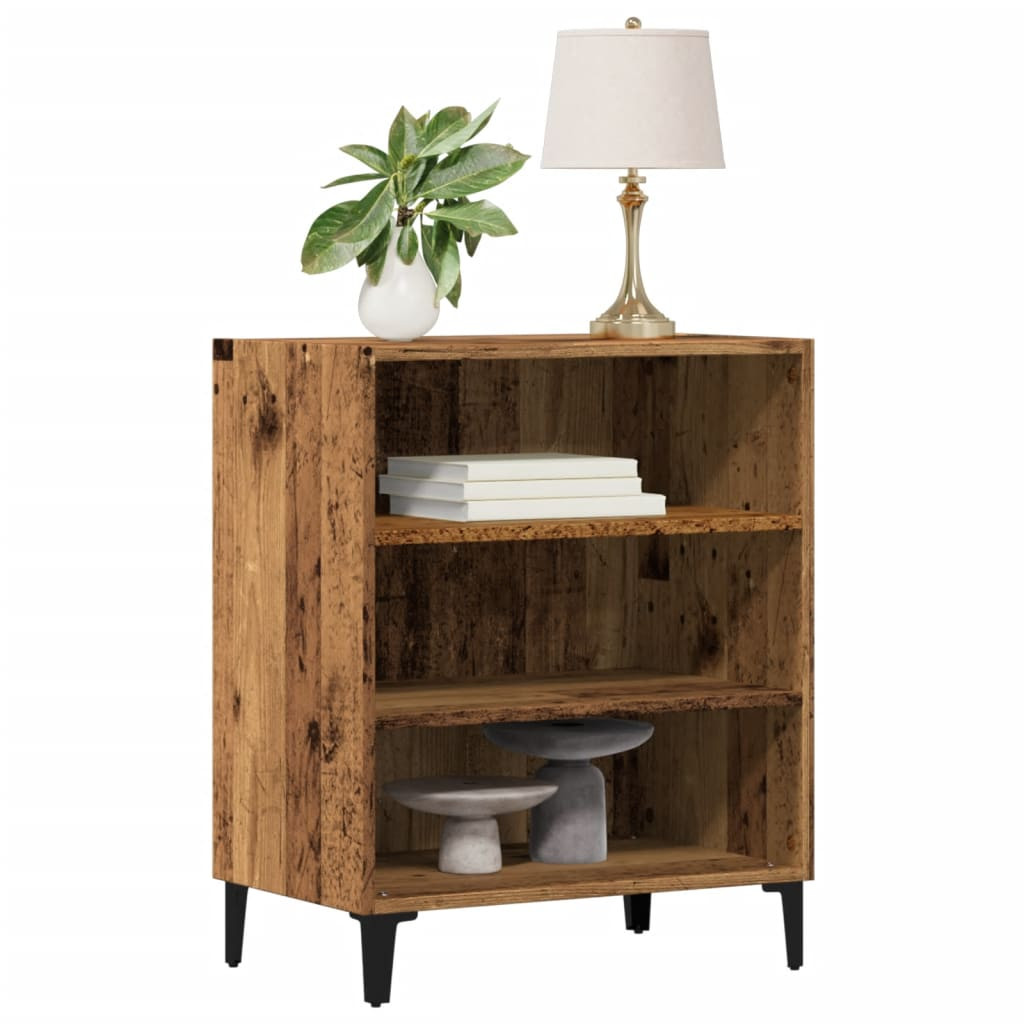 vidaXL Sideboard Altholz-Optik 57x35x70 cm Holzwerkstoff