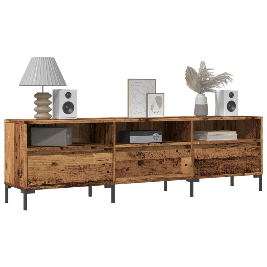 vidaXL TV-Schrank Altholz-Optik 150x30x44,5 cm Holzwerkstoff