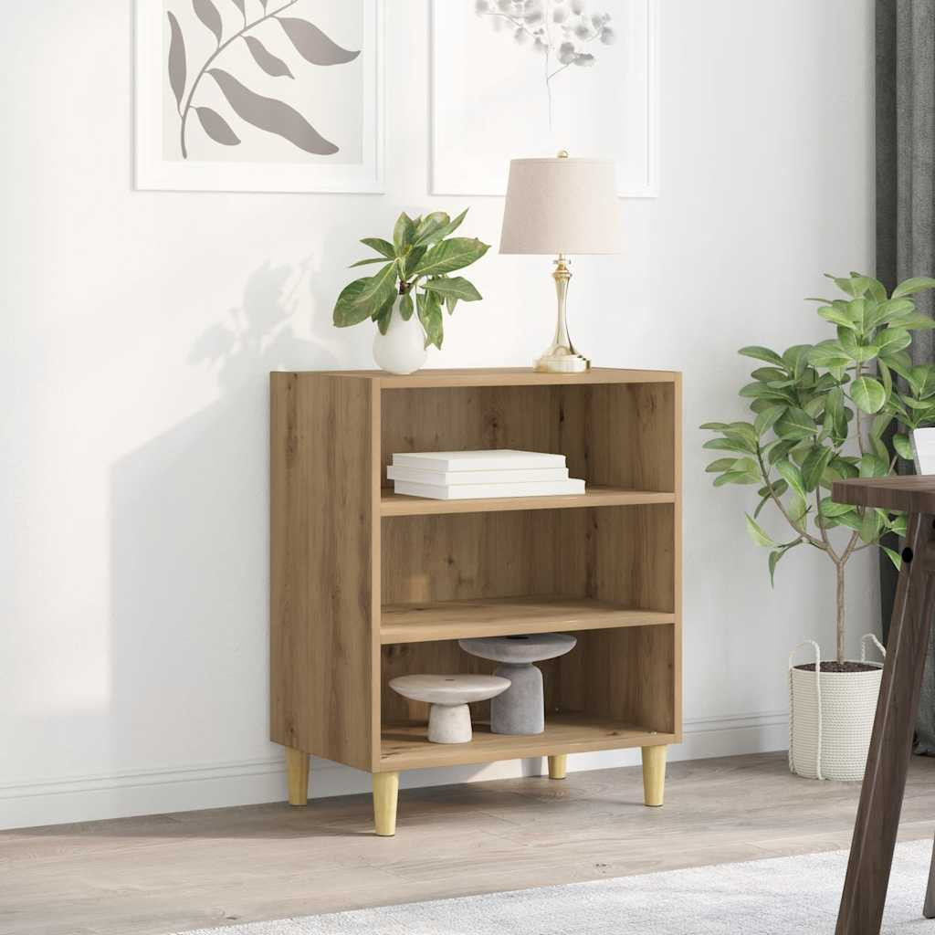 vidaXL Sideboard Artisan-Eiche 57x35x75 cm Holzwerkstoff