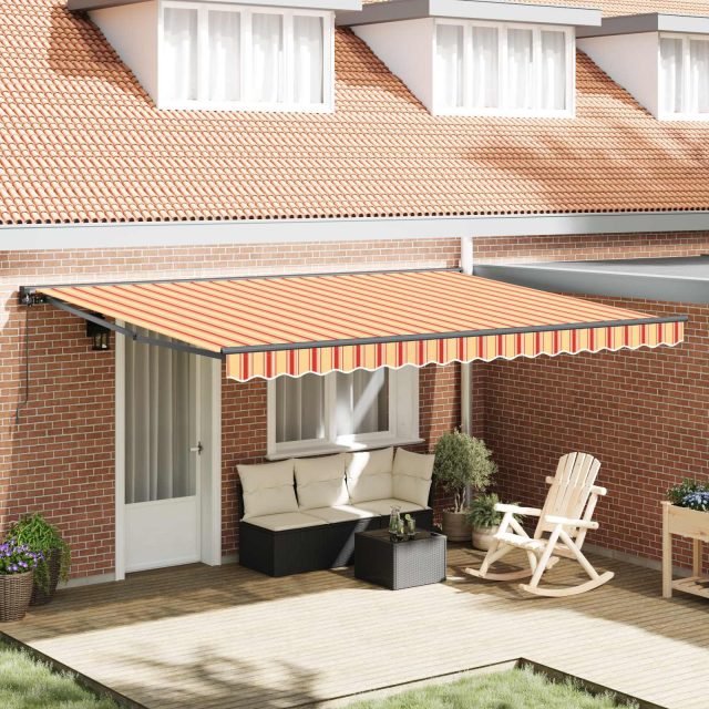 vidaXL Markisenrahmen Mehrfarbig 450 x 300 cm