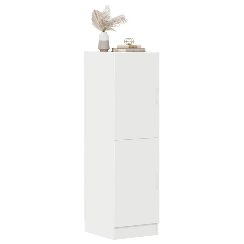 vidaXL Küchenschrank Weiß 38x41,5x131,5 cm Holzwerkstoff
