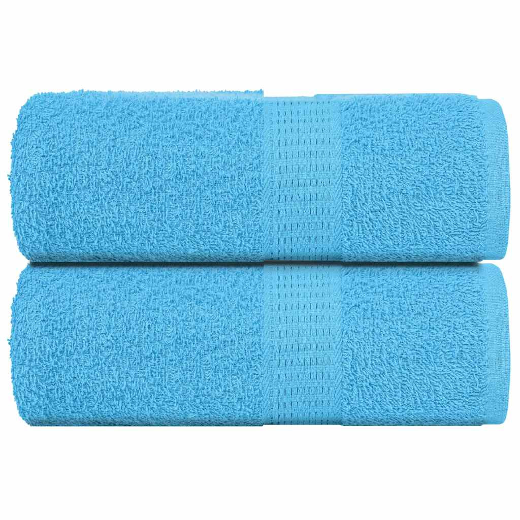 vidaXL Gästetücher FROGN 2 Stk. Türkis 30x50 cm 360 g/m²