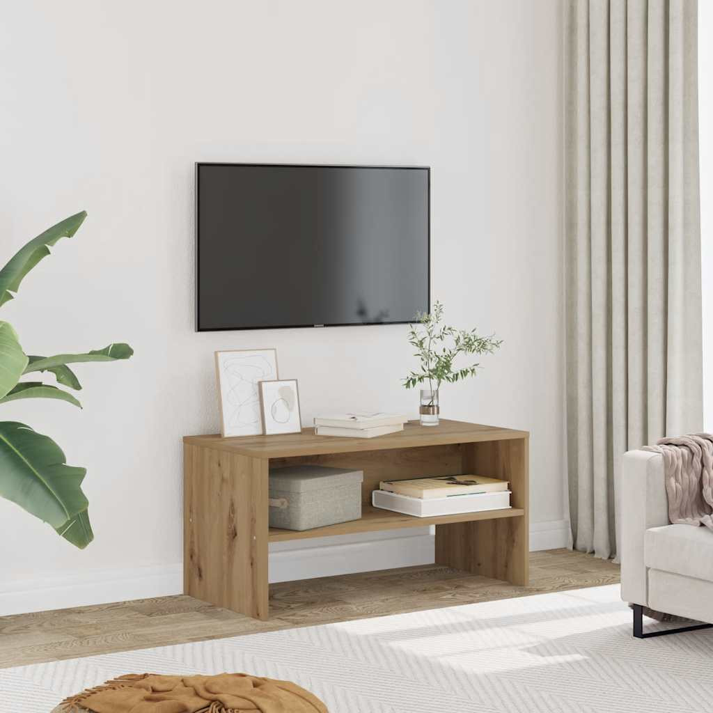 vidaXL TV-Schrank Artisan-Eiche 80x40x40 cm Holzwerkstoff