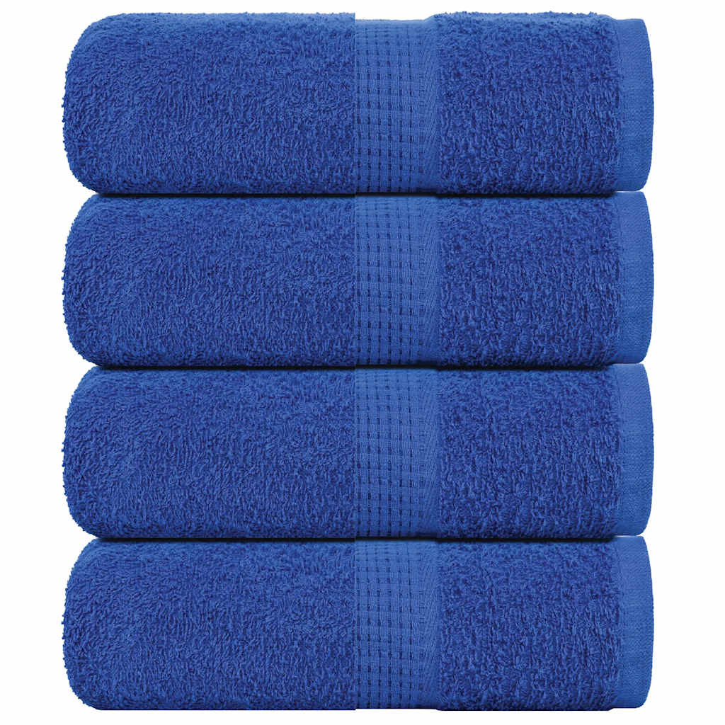 vidaXL Waschtücher FROGN 4 Stk. Blau 30x30 cm 360 g/m²