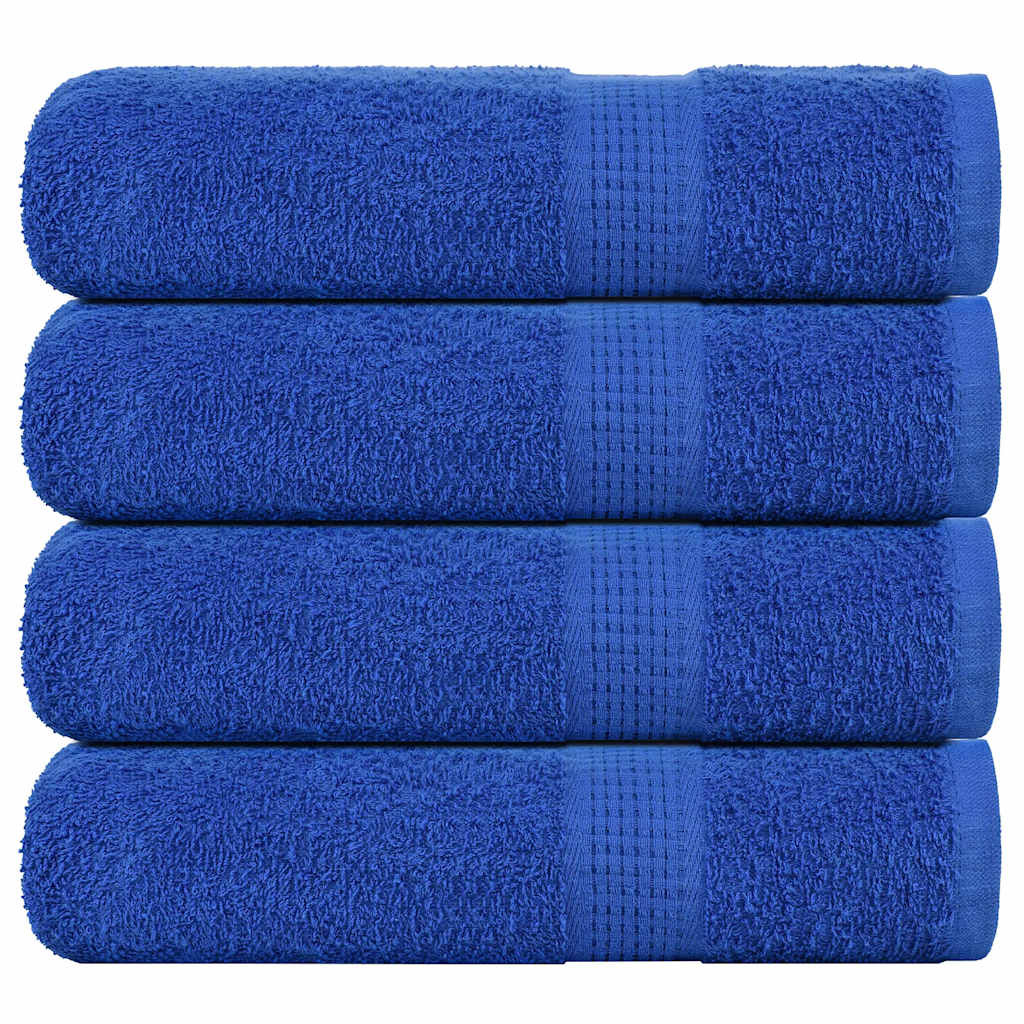 vidaXL Handtücher FROGN 4 Stk. Blau 50x100 cm 360 g/m²