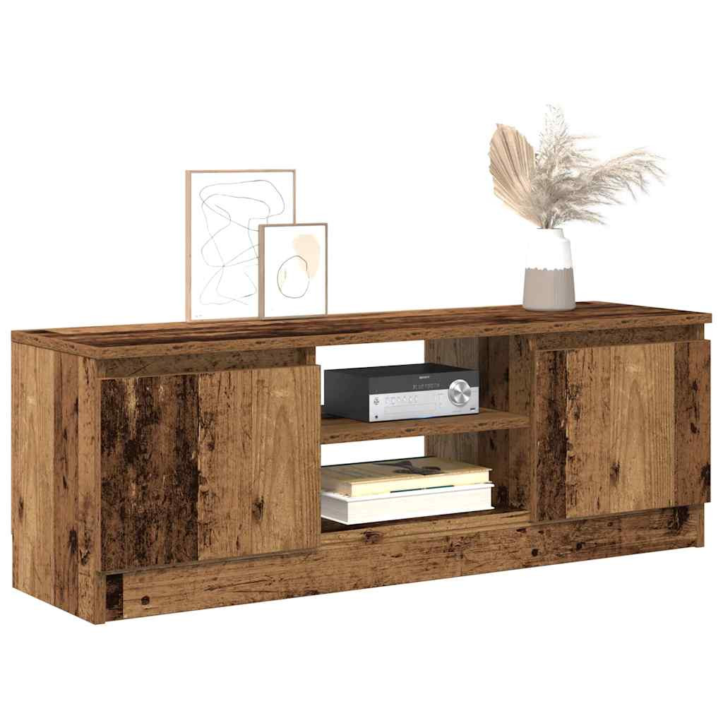 vidaXL TV-Schrank Altholz-Optik 102x30x36 cm Holzwerkstoff