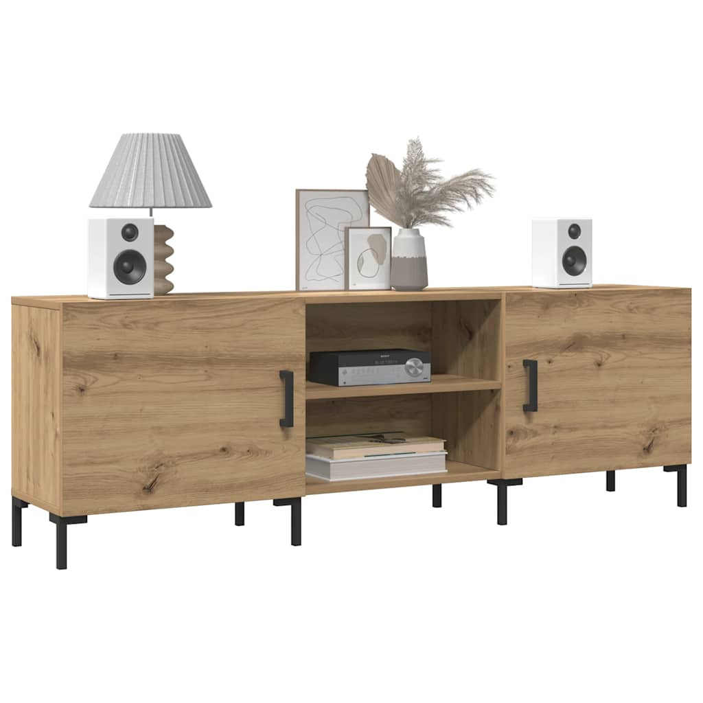 vidaXL TV-Schrank Artisan-Eiche 150x30x50 cm Holzwerkstoff