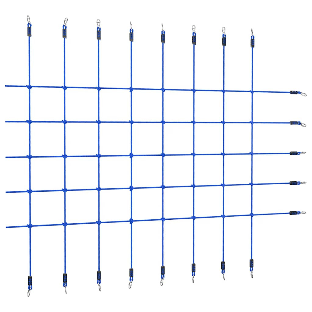 vidaXL Kletternetz 200x150 cm Blau