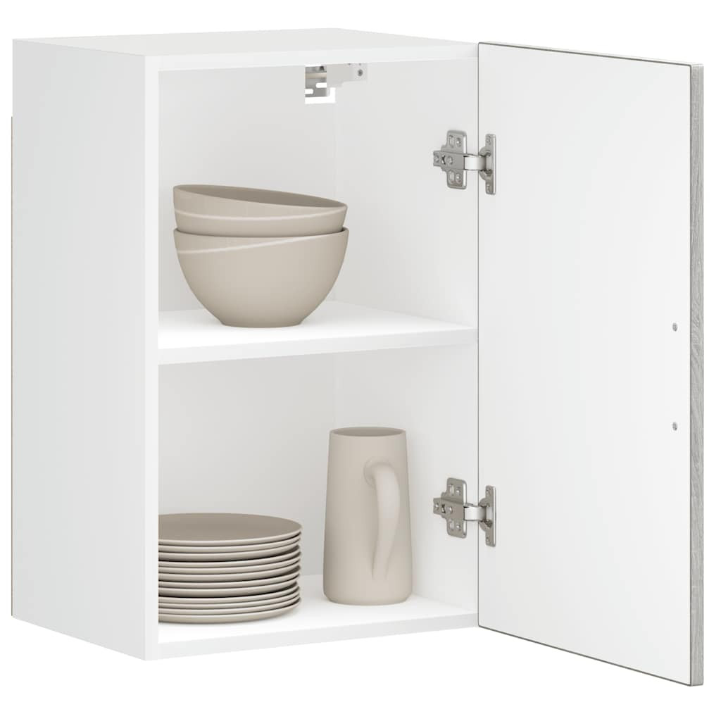 vidaXL Küchen-Hängeschrank Porto Grau Sonoma Holzwerkstoff