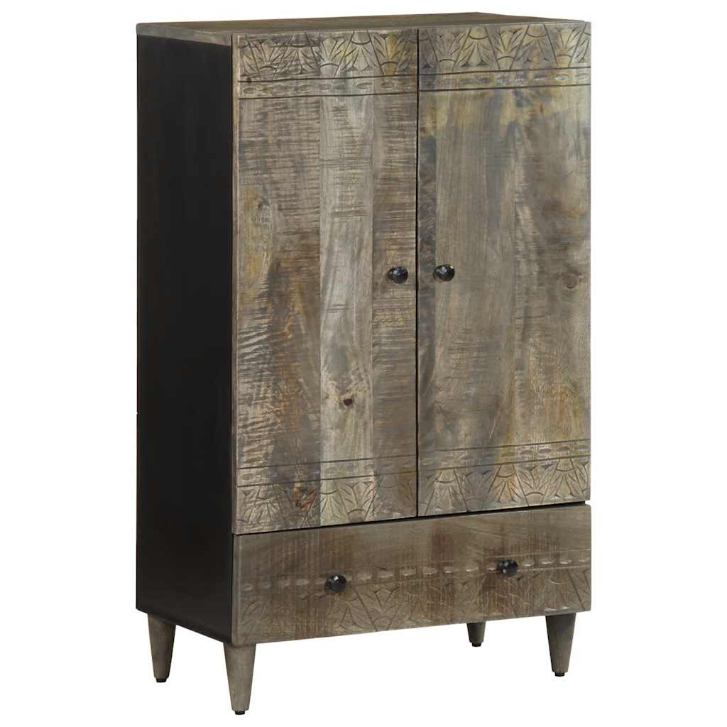 vidaXL Highboard 60x33x100 cm Massivholz Mango