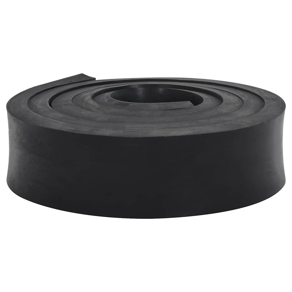 vidaXL Gummileiste für Schneepflug Schwarz 250x8x2 cm