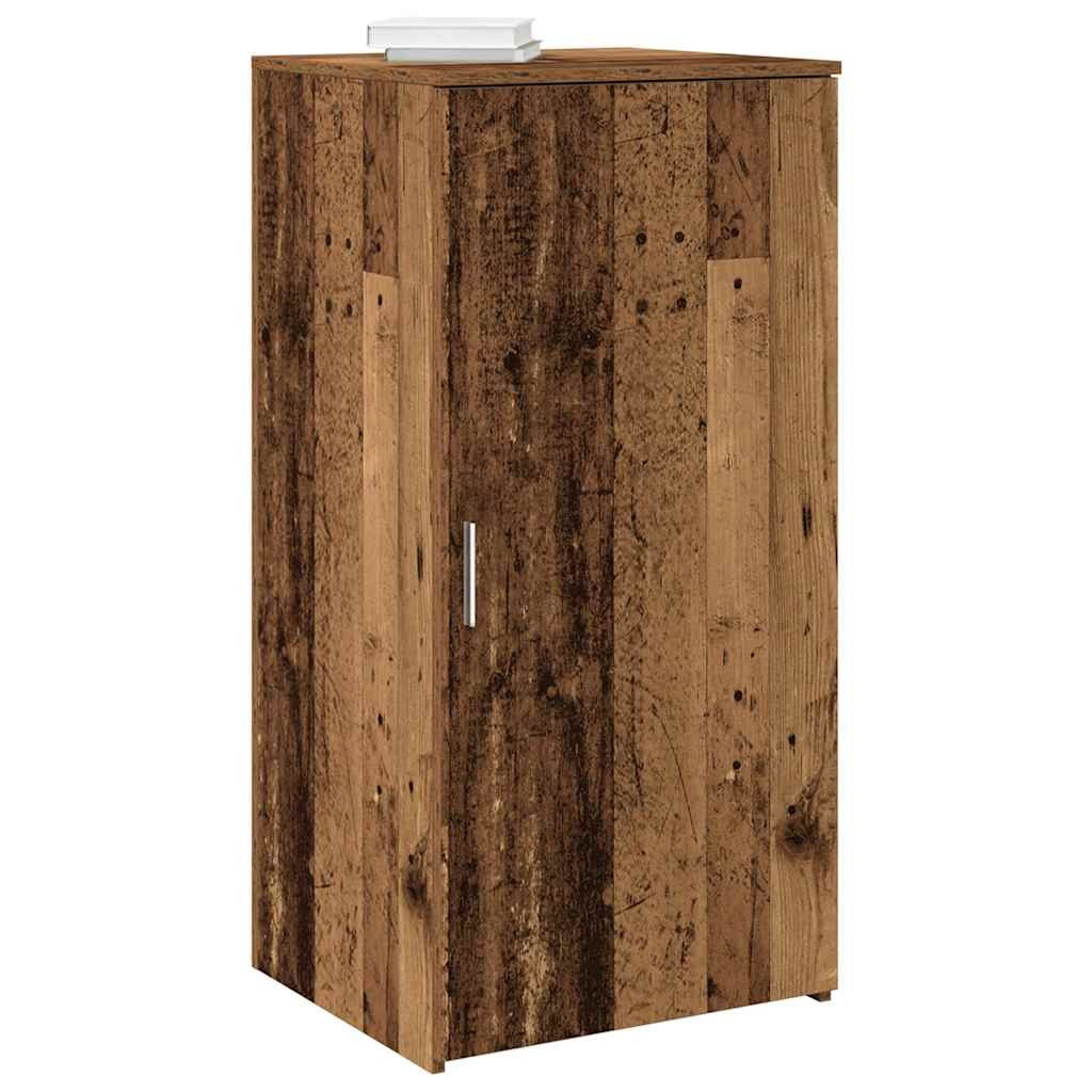 vidaXL Lagerschrank Altholz-Optik 50x45x103,5 cm Holzwerkstoff